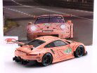 Porsche 911 (991) RSR #92 Ganador LMGTE-Pro 24h LeMans 2018 Pink Pig 1:12 Ixo
