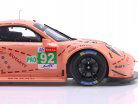 Porsche 911 (991) RSR #92 Ganador LMGTE-Pro 24h LeMans 2018 Pink Pig 1:12 Ixo