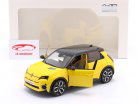 Renault 5 E-Tech Bouwjaar 2024 pop geel 1:18 Solido