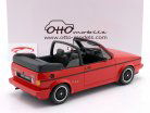 Volkswagen VW Golf Convertible Sportline Mk1 Année de construction 1991 rouge 1:12 OttOmobile