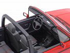 Volkswagen VW Golf Convertible Sportline Mk1 Année de construction 1991 rouge 1:12 OttOmobile