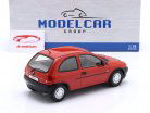 Opel Corsa B Год постройки 1993-2000 красный 1:18 ModelCarGroup