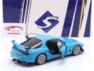 Mazda RX-7 Typ RS (FD3S) Ano de construção 1999 azul neon 1:18 Solido