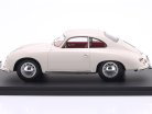 Porsche 356 A 1600 Année de construction 1956 crème blanc 1:18 Spark