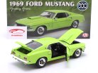 Ford Mustang 600 Coupe Byggeår 1969 grøn 1:18 GMP