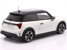 Mini Cooper S Byggeår 2025 hvid metallisk 1:18 OttOmobile