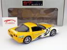 2000黄色の午前1時18分UTモデルのATシボレーコルベットペースカーデイトナロレックス