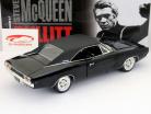 Dodge Charger R/T 440 Movie Car Bullitt Steve McQueen black 1:18 Greenlight