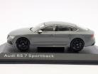 アウディRS 7スポーツバックナルドグレー1時43 iScale