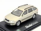 Skoda Octavia Combi Jaar 2004 beige 1:43 Abrex