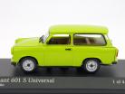 Trabant 601 S Ano Universal 1985 Reed verdes 1:43 Minichamps