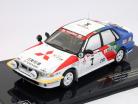 Mitsubishi Galant VR-4 Evo #7 Vainqueur Côte-d'Ivoire Rallye 1991 1:43 Ixo