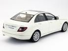 メルセデス·ベンツCクラスセダンエレガンスホワイト1時18分オートアート
