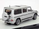 Mercedes Benz G-Class AMG C63 длинные серебряные 1:43 GLM