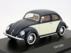 Volkswagen Fusca azul - branco Schuco 1:43