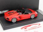 ランボルギーニアヴェンタドールLP700-4ロードスター2012年赤1時43 LookSmart社