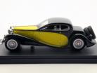 Bugatti Type 50T 1930 sort gul 1:43 LookSmart