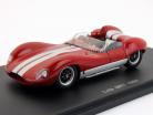 Lola MK1 1960 rosso con strisce argento 1:43 Spark