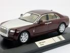 Rolls Royce Ghost Ano 2009 vermelho 1:43 Ixo