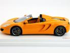 McLaren MP4-12C Spider RHD 年 2012 オレンジ 1:43 TrueScale
