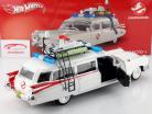 Cadillac Ecto 1 电影 汽车 Ghostbusters 年 1989 白 1:18 HotWheels