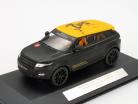 馬の玩具見本市2014マットブラック1時43完成モデルのレンジローバーEvoque年