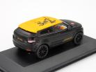 馬の玩具見本市2014マットブラック1時43完成モデルのレンジローバーEvoque年