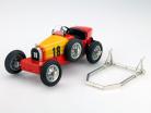 Bugatti #18 Studio IV rød - gul Schuco 1:18