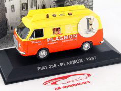 Fiat 238 Plasmon Año 1967 Naranja / amarillo 1:43 Altaya