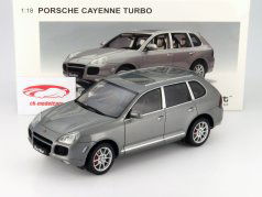 Porsche Cayenne Turbo grå metallisk 1:18 AUTOart