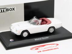 Maserati Mistral Spyder blanc 1:43 WhiteBox
