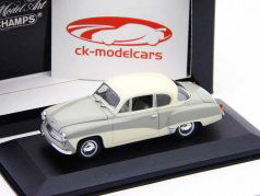 Wartburg A 312 Coupe gris / blanco 1:43 Minichamps