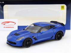 Chevrolet Corvette C7 Z06 Year 2014 laguna blue 1:18 AUTOart
