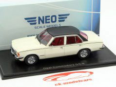 Opel Commodore B GS/E branco / preto 1:43 Neo