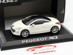 Peugeot RCZ Toy Fair Nürnberg 2010 bianco 1:43 Norev