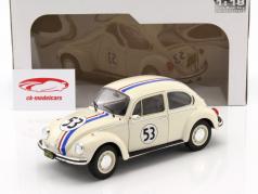 Volkswagen VW Bille #53 Herbie fløde hvid 1:18 Solido