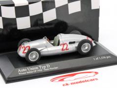 Tazio Nuvolari Auto Union Typ D #22 gagnant Italie GP 1938 1:43 Minichamps