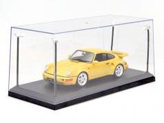 Soltero escaparate con 4 móvil LED lámparas para modelo carros en escala 1:18 Triple9