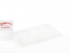 akryl LateralRamp Præsentation rampe til modelbiler i skala 1:18 Atlantic