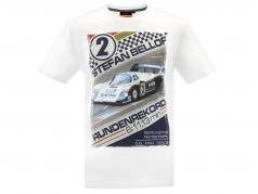 Stefan Bellof T-Shirt rekord skødet 6.11,13 min med forside hvid