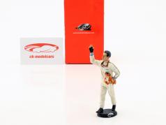 Jack Brabham Winner France GP World Champion formula 1 1966 driver figure 1:18 LeMansMiniatures