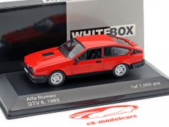 Alfa Romeo GTV6 Baujahr 1985 rot 1:43 WhiteBox