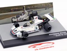 Carlos Pace Brabham BT44B #8 Vincitore GP Brasile Formula 1 1975 1:43 Altaya
