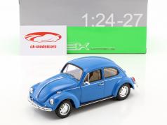 Volkswagen VW Beetle Anno 1959 blu 1:24 Welly