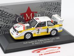 Audi Quattro Sport E2 #2 4 Rallye Monte Carlo 1986 Röhrl, Geistdörfer 1:43 CMR