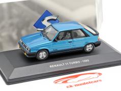 Renault 11 Turbo année de construction 1985 bleu 1:43 Solido