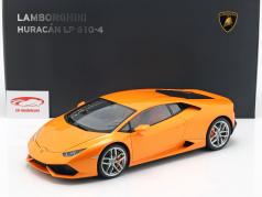 Lamborghini Huracan LP610-4 год 2014 Borealis оранжевый 1:12 AUTOart