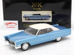 Cadillac DeVille Convertible con Copertura soffice 1967 Azzurro metallico 1:18 KK-Scale
