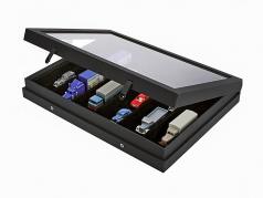 ショーケース 黒 エディション ととも​​に 6 棚棚 SAFE