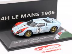 Ford GT40 MK II #1 2 24h LeMans 1966 Miles, Hulme 1:43 CMR